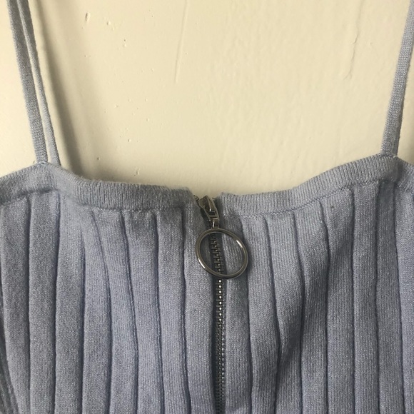 Kendall & Kylie Cute Crop Top w/ Hoop Zipper - Picture 2 of 5